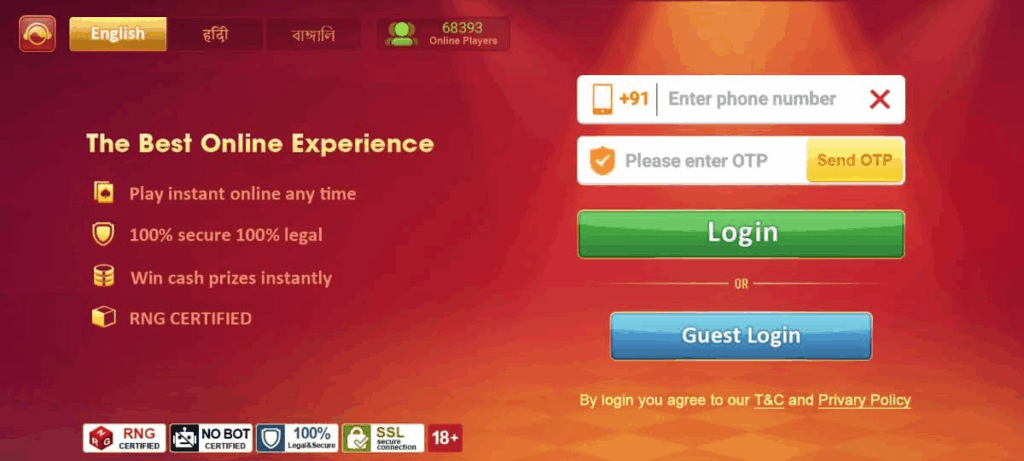 VEGAS casino APP Game Install Login
